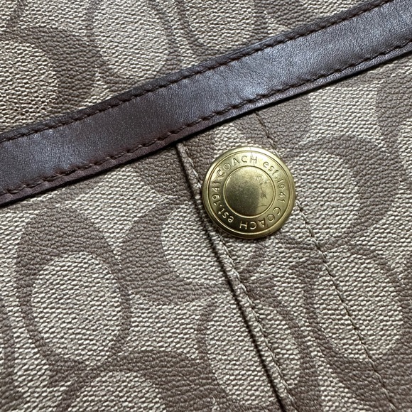 COACH Large Heritage tote bag - Picture 13 of 17